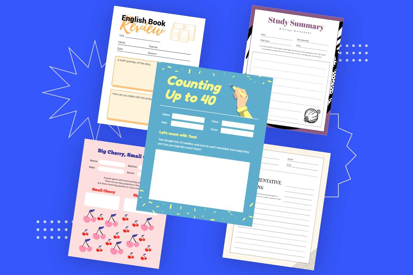 Worksheet Maker Create Worksheets Online Free Fotor